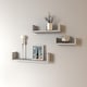 preview thumbnail 3 of 6, Floating 'U' Shelves (Set of 3)