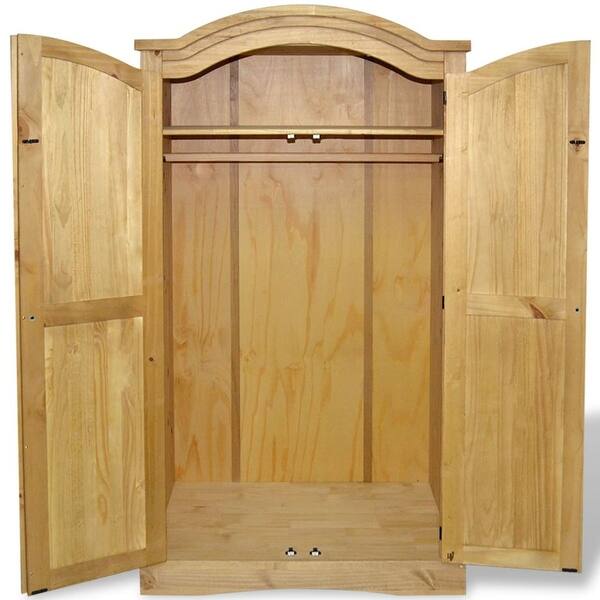 Shop Vidaxl Wardrobe Mexican Pine Corona Range 2 Doors Free