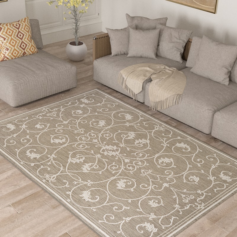 Dream Decor Rugs Pergola Savannah Indoor Outdoor Area Rug