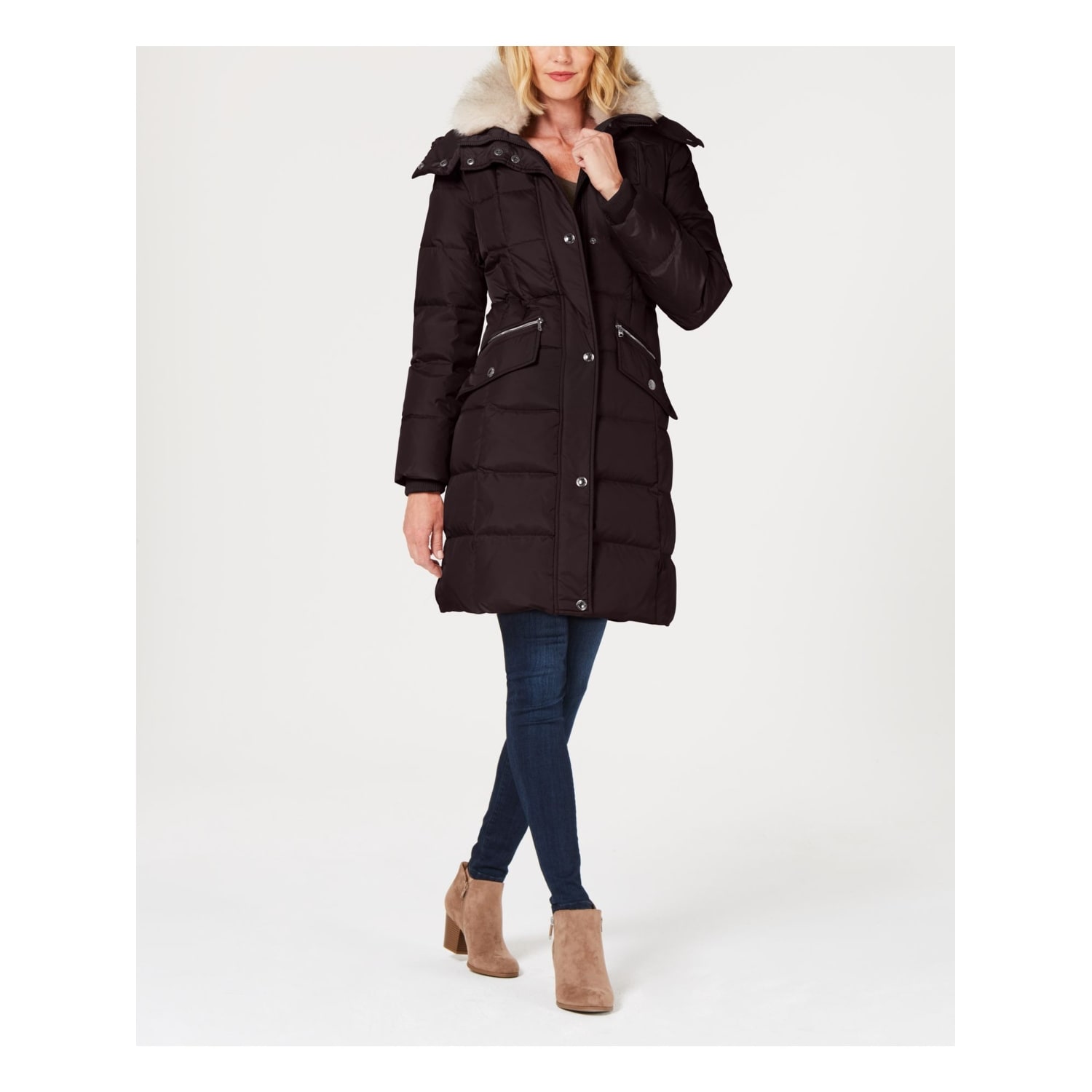 women's london fog puffer coat