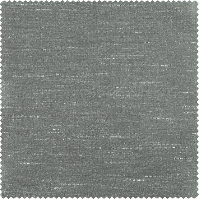 Exclusive Fabrics Solid Faux Dupioni Pleated Blackout Curtain Panel