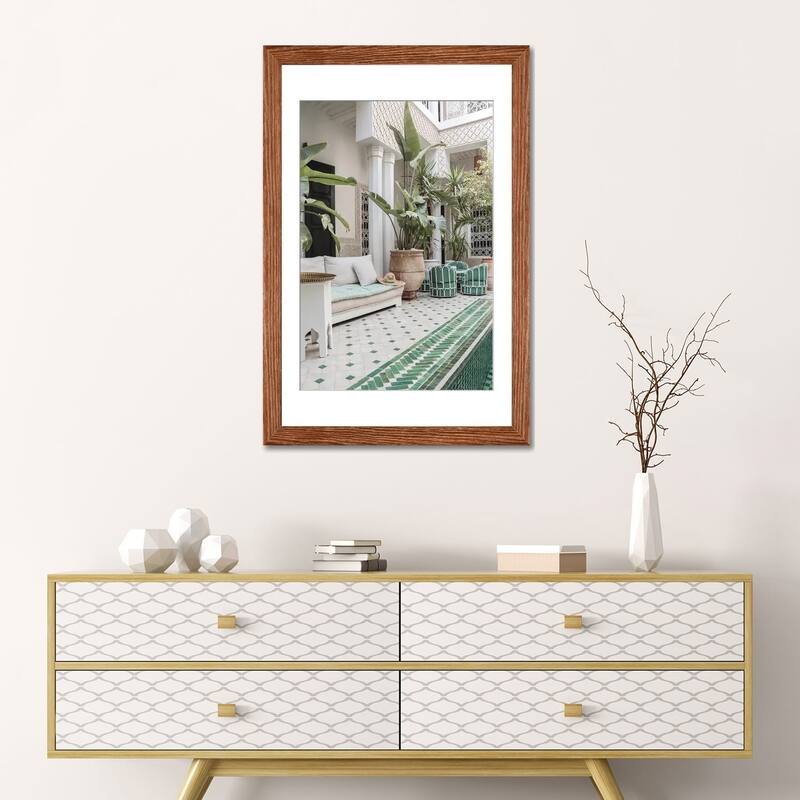 iCanvas "Tropical Riad In Marrakech" by Henrike Schenk PFA