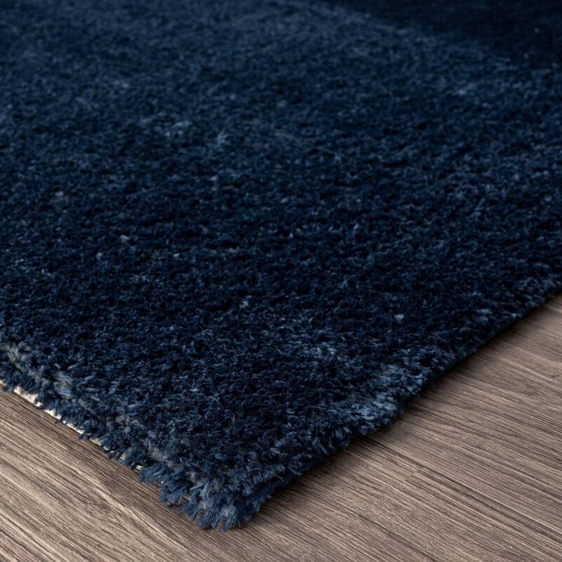 Luxe Weavers Solid Plush Shag Area Rug