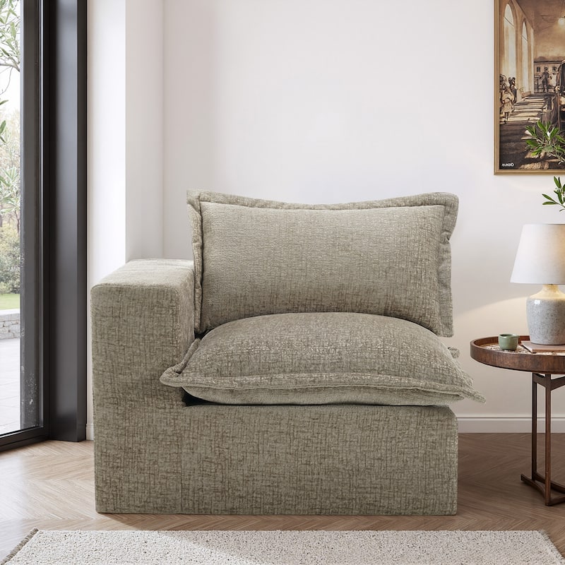 Comfy Cloud Couch Plush Modular Sectional Sofa For Living Room