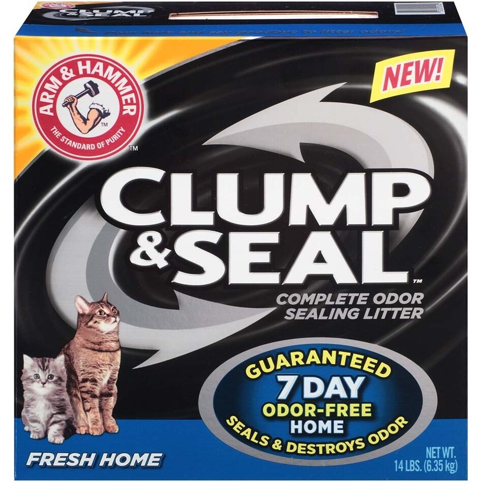 Arm & Hammer Clump & Seal Fresh Home 14lb-Case of 3 - 6.35 kg (6.35 kg ...
