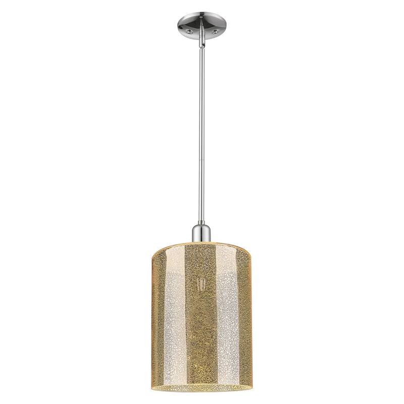 Innovations Lighting Endless Possibilities Arcadia - Cobbleskill - 1 Light 5" Stem Hung Mini Pendant - Mercury/Polished Chrome