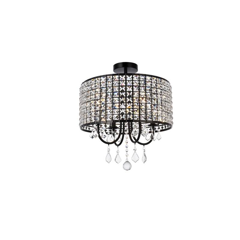 Esther 17 inch Flush Mount Chandelier