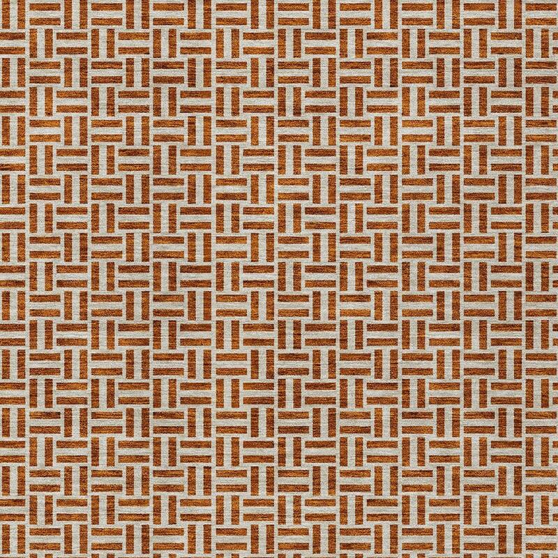 HomeRoots Geometric Transitional Rectangle Outdoor Rug