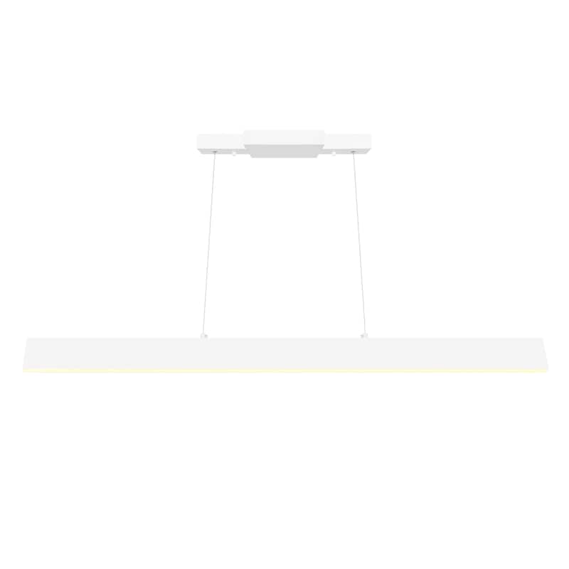Krista LED Chandelier With Satin White Finish - Satin White