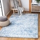 preview thumbnail 2 of 4, SAFAVIEH Handmade Glamour Franya Contemporary Rug 5' x 8' - Blue/Ivory - Rectangle