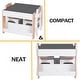 preview thumbnail 3 of 4, Children's Table and Chair 3-Piece Set