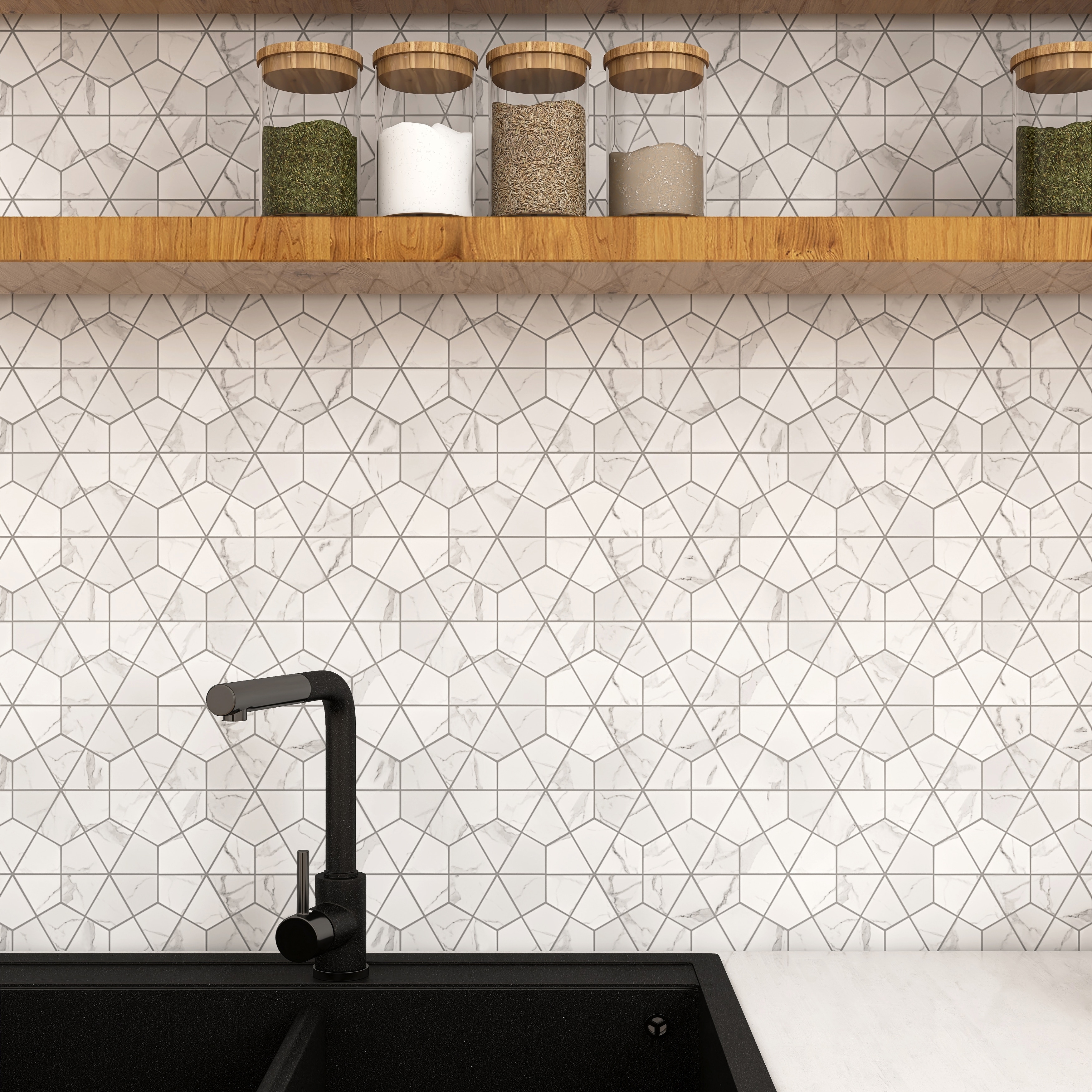 Porcelain-White-Diamond-Mosaic