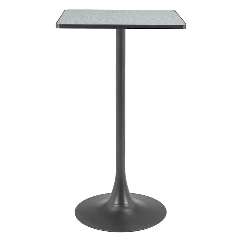 Spot Bar Table Gray & Black