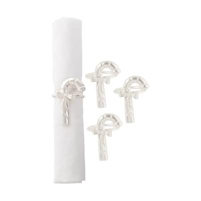 Candy Cane Napkin Ring, Set of 4 - Set of 4