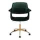 Option Green Velvet/Gold Metal