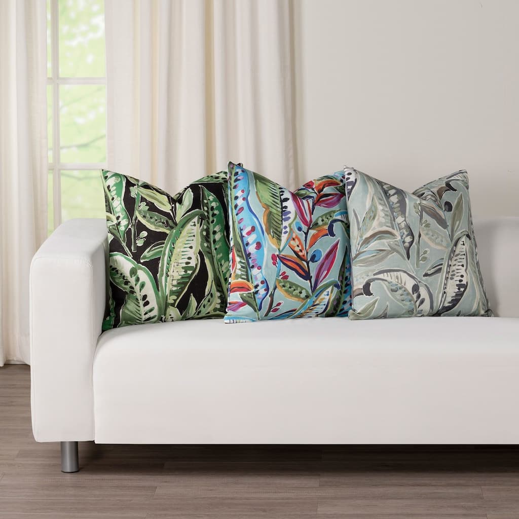 Siscovers Gonzo Botanical Print Throw Pillow