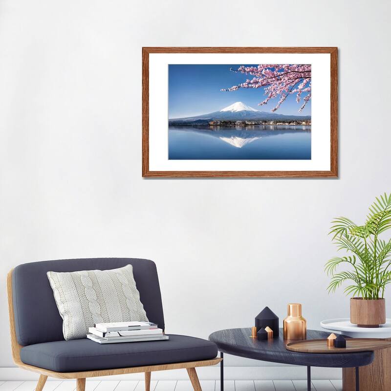 iCanvas "Mount Fuji In Spring" by Jan Becke PFA
