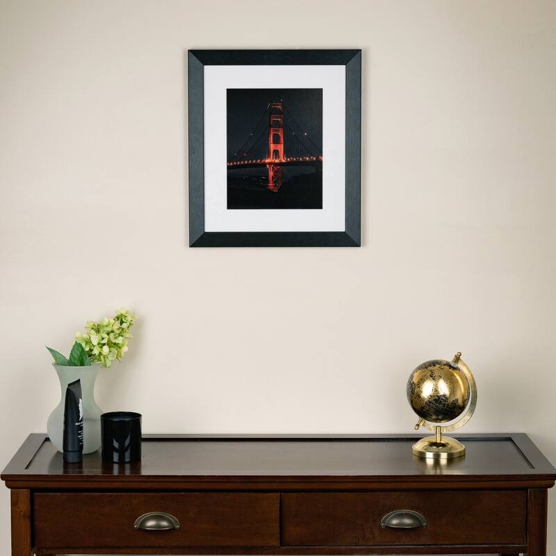 ArtToFrames Maddo Modern 12x18 Inch Picture Frame, 1.25 Inch MDF Poster Frame Available in Multiple Colors (FRBW72079-12x18)
