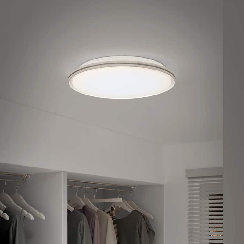 Artika Astrid 30W LED 16" Flush Mount Light With Remote Control