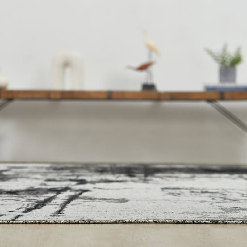 Ethereal Mist Abstract Area Rug