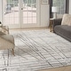 preview thumbnail 19 of 20, Nourison Desire Indoor Silver Abstract Area Rug