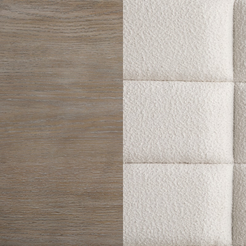 Durango Panel Bed Taupe Oak