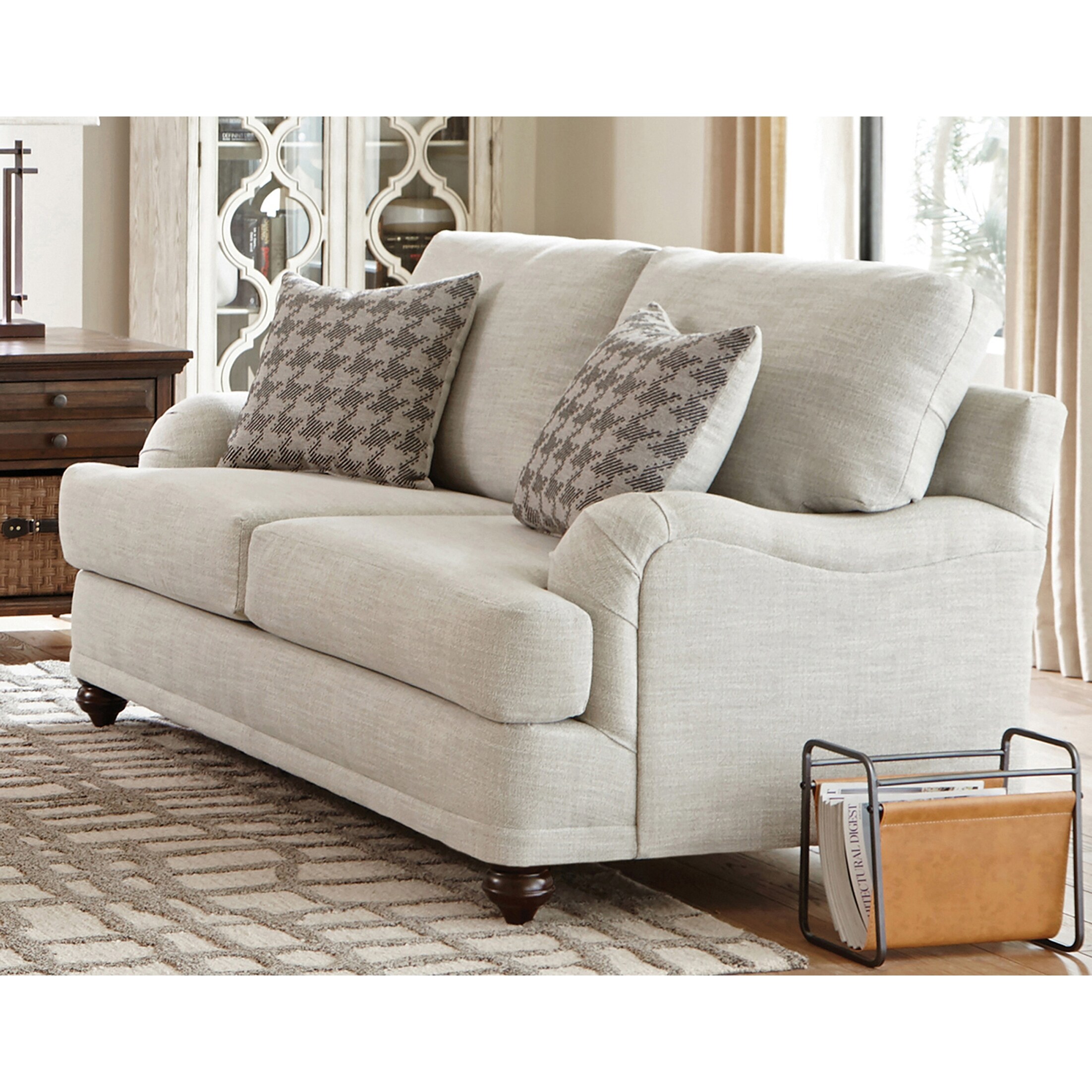 Modern store farmhouse loveseat