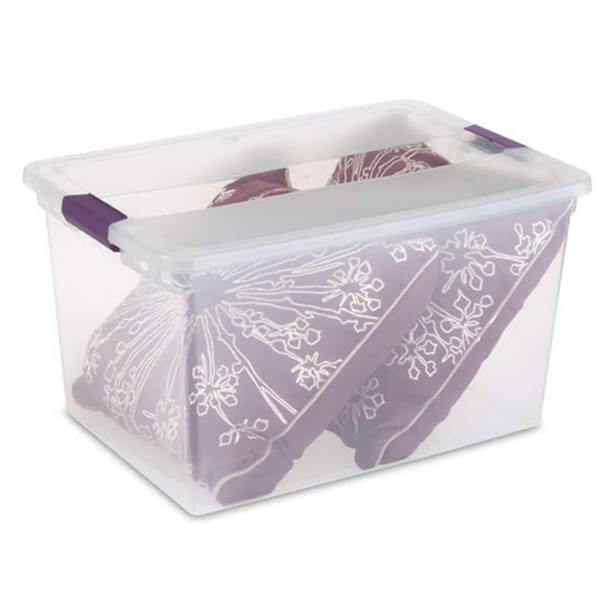 Sterilite 66 Quart Storage Totes, Pack, and Quart Storage