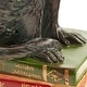 preview thumbnail 11 of 12, 21.75"H Intellectual Monkey Table Lamp - 11"L x 11"W x 21.75"H