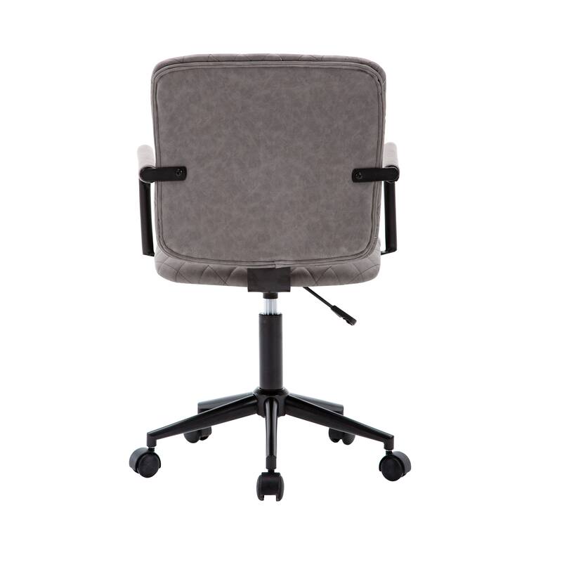 Porthos Home Nels Adjustable PU Leather Swivel Office Chair