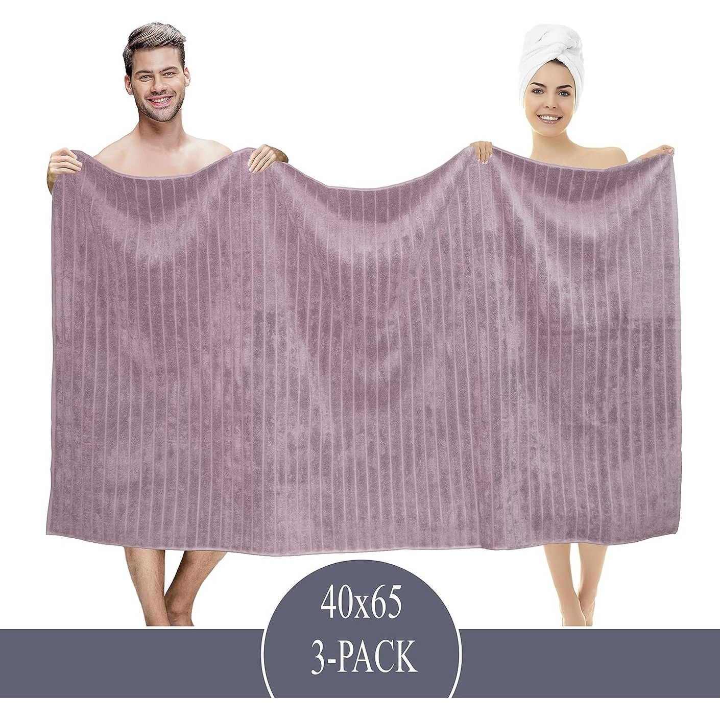 100% Turkish Cotton Ribbed 6 Piece Towel Set – Laytner's Linen & Home