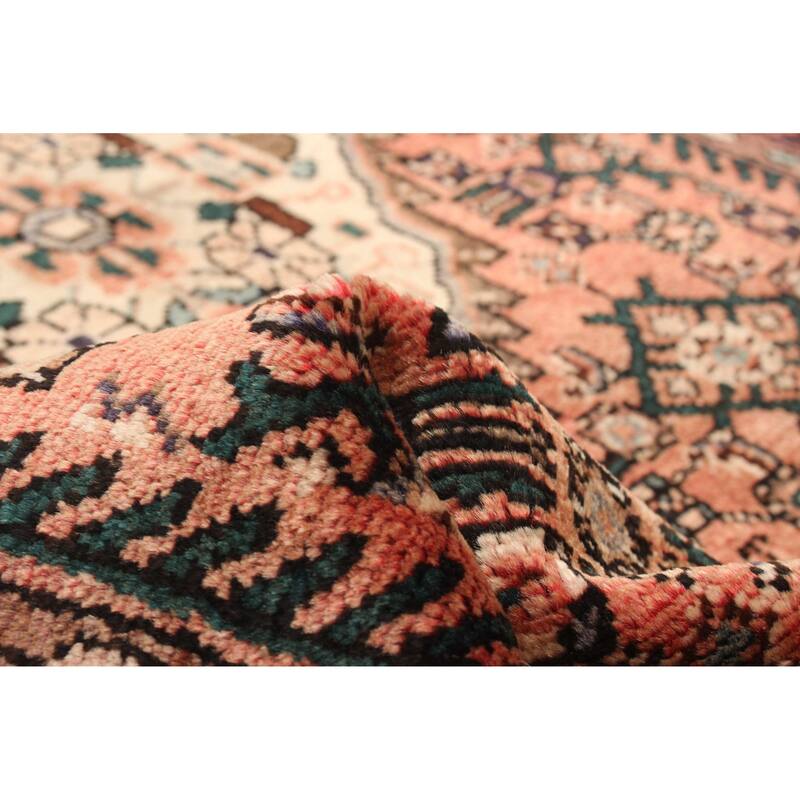 ECARPETGALLERY Hand-knotted Andelz Copper Wool Rug - 3' x 9' 9"