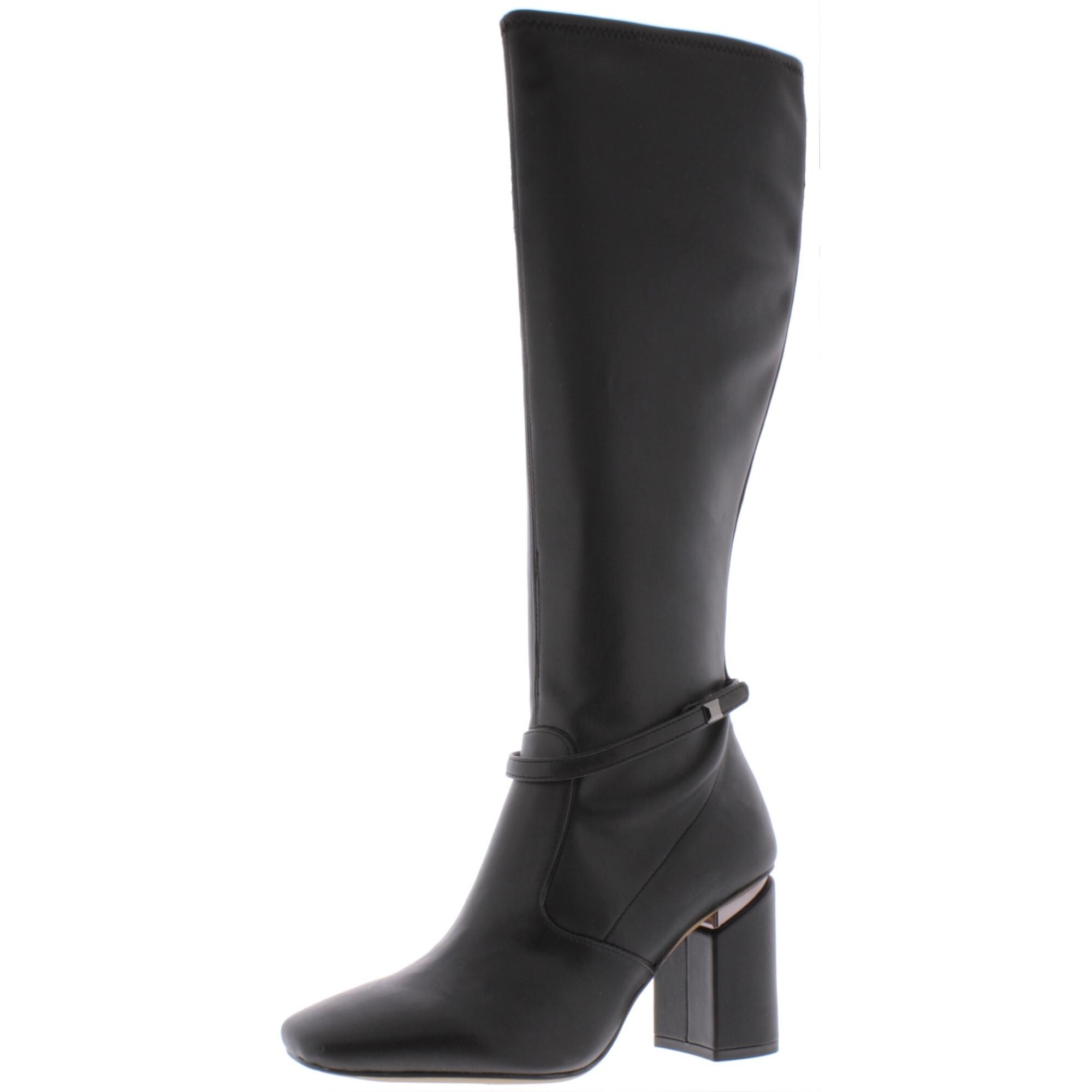 franco sarto black tall boots