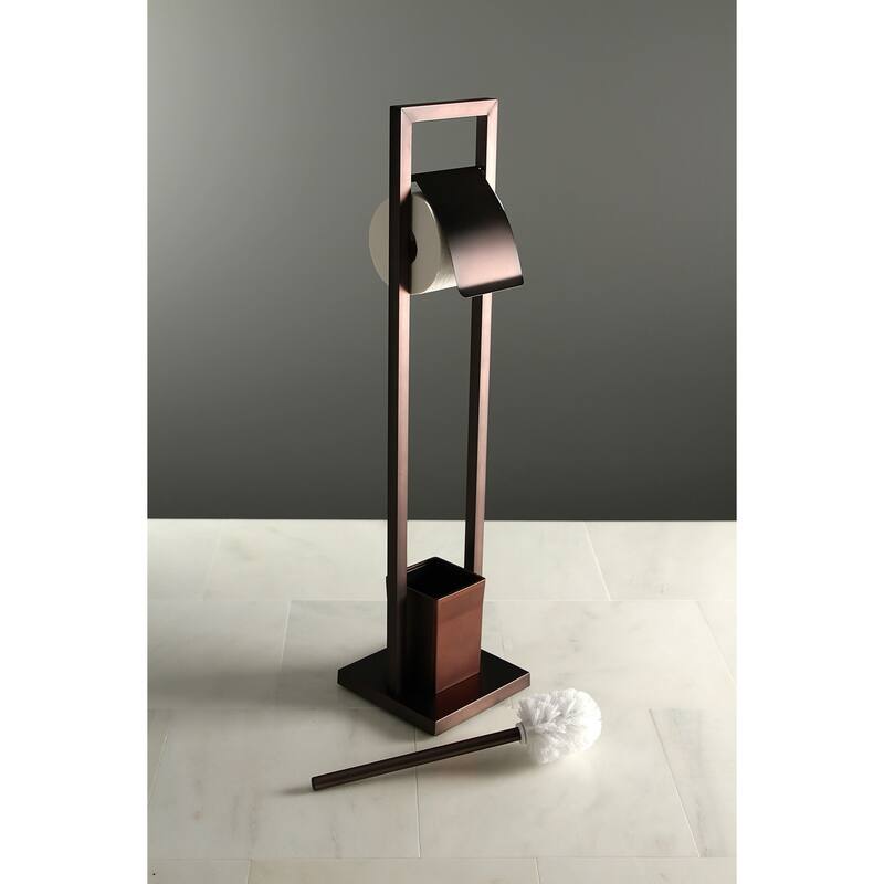 Kingston Brass Edenscape Free Standing Spring Bar Toilet Paper Holder