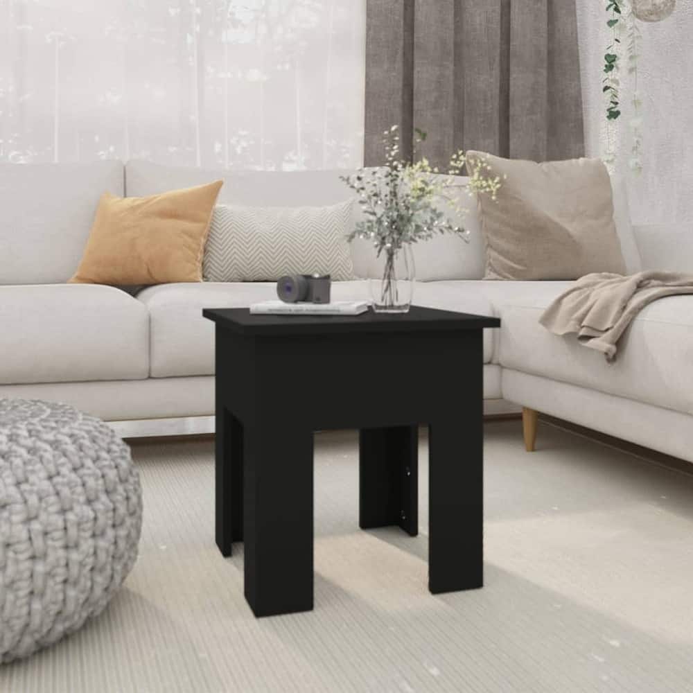 vidaXL Coffee Table End Table Sofa Table Living Room Furniture Engineered Wood - 15.7" x 15.7" x 16.5"