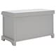preview thumbnail 8 of 15, SAFAVIEH Freddy Vintage Grey Wicker Storage Bench - 33.5" W x 16.1" D x 19.9" H