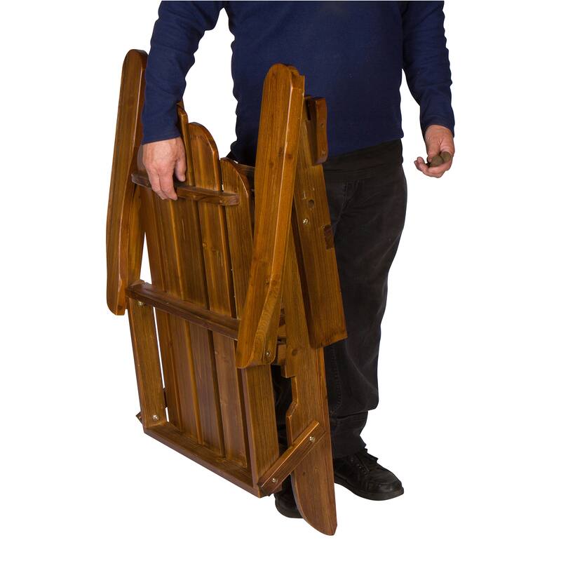 Laguna Outdoor Weather Resistant Foldable Folding Wood Chair