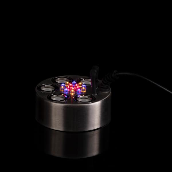 Alpine Corporation Super Power Pond Fogger with Floating Ring and LED