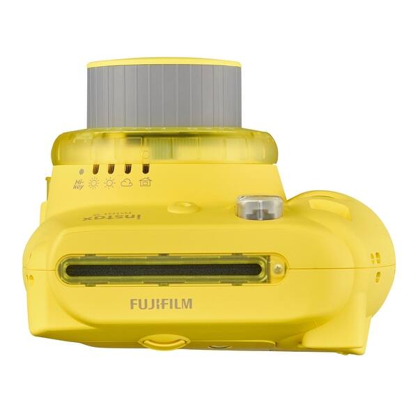 Shop Fujifilm Instax Mini 9 Instant Camera Yellow With Film Bundle Overstock 30126630