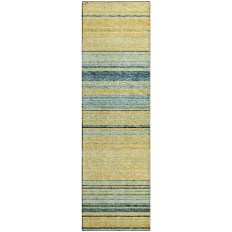 Premium Washable Super Soft Modern Stripes Mayfield Rug
