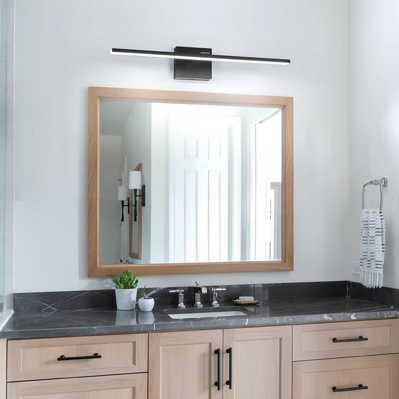 Minimalist Linear LED Vanity Light Dimmable Wall Sconce Light Bar