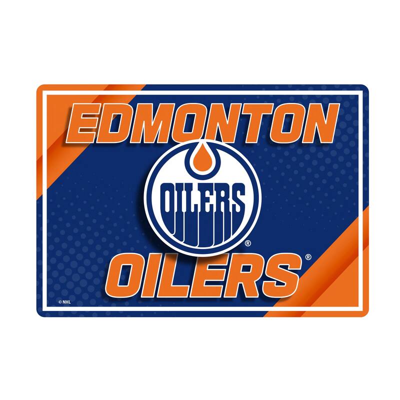 Edmonton Oilers LED Lighted Sign