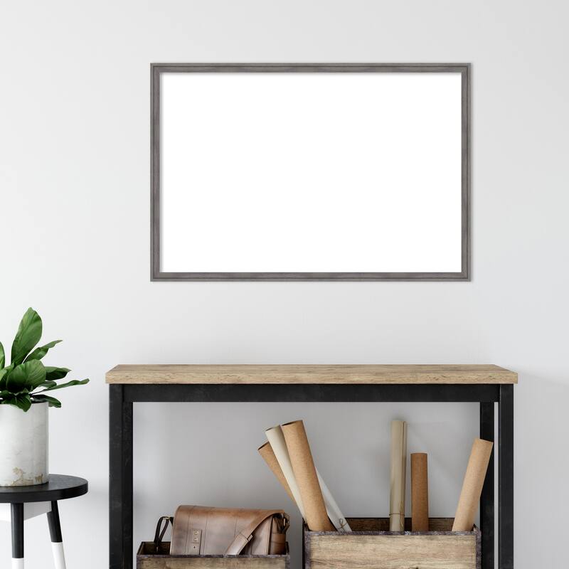 Amanti Art Florence Gold Framed Dry Erase Magnetic Board