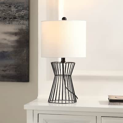 SAFAVIEH Lighting Pacific 19.5 Inch Table Lamp - 10" x 10" x 19" - 10Wx10Dx19H