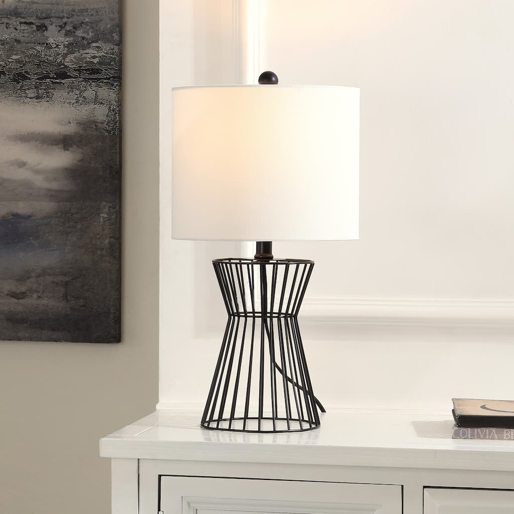 SAFAVIEH Lighting Pacific 19.5 Inch Table Lamp - 10" x 10" x 19" - 10Wx10Dx19H