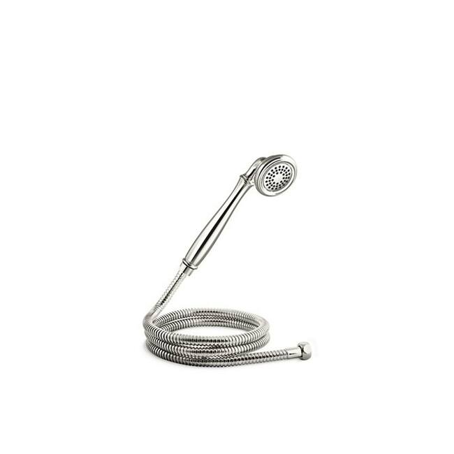 Kallista Bellis 1.75 GPM Single Function Hand Shower with Hose - Nickel Silver