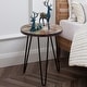 preview thumbnail 7 of 80, Greenage Reclaimed Wood End Table Living Room Night Stand Use 18" x 18" x 20" Heigh - Sun Round