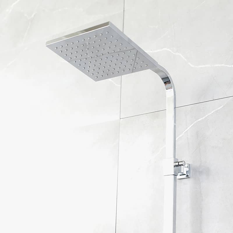 Eviva Liri Chrome Thermostatic Square Shower Column