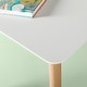 preview thumbnail 5 of 6, Priage by ZINUS 47" White Wood Dining Table