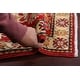 preview thumbnail 12 of 10, Stunning Geometric Red Super Kazak Oriental Area Rug Wool Hand-Knotted - 1'11" x 3'3"